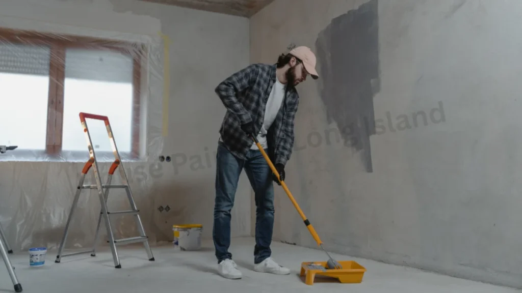 living room painting services in Long Island